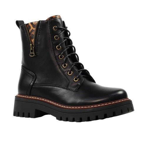 Front - Lunar Womens/Ladies Colorado Ankle Boots