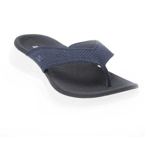 Front - Skechers Womens/Ladies On-the-GO 600 Flourish Flip Flops