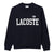 Front - Lacoste Mens Flocked Fleece Sweatshirt