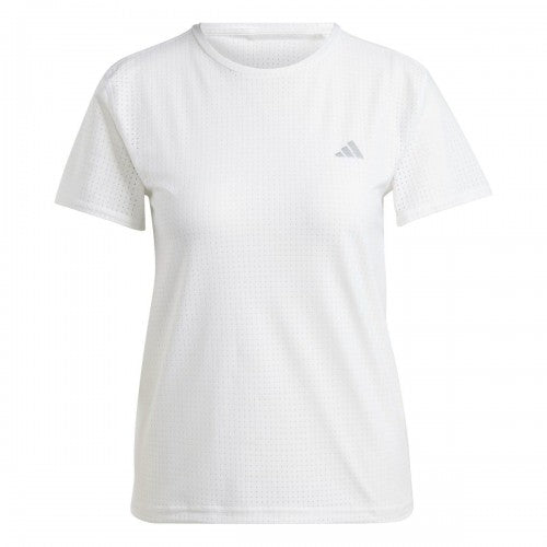 Front - Adidas Womens/Ladies Fast Running T-Shirt