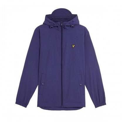 Front - Lyle & Scott Mens Water Resistant Hooded Jacket