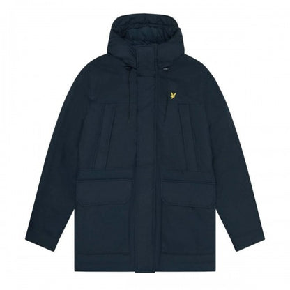Front - Lyle & Scott Mens Parka 2.0 Microfleece Jacket