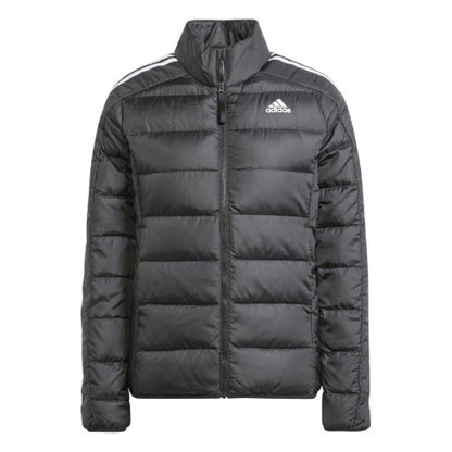 Front - Adidas Womens/Ladies Essential 3 Stripes Down Lightweight Jacket
