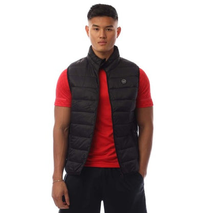 Front - Jack And Jones Mens Wilson Padded Body Warmer