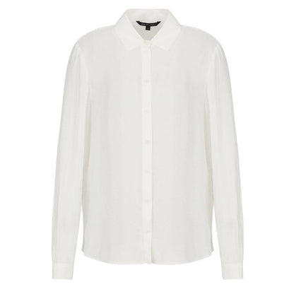 Front - Armani Exchange Womens/Ladies Plain Soft Touch Shirt