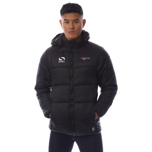 Front - Sondico Mens Plain Padded Jacket