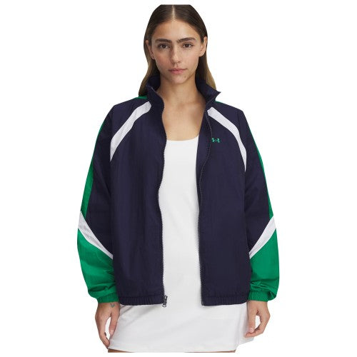 Front - Under Armour Womens/Ladies Icon Crinkle Jacket