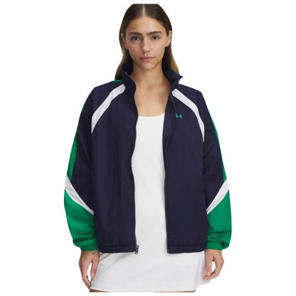 Front - Under Armour Womens/Ladies Icon Crinkle Jacket