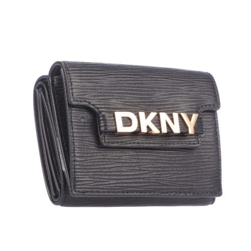Front - DKNY Avril Faux Leather Tri-Fold Wallet
