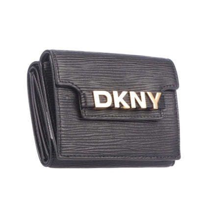 Front - DKNY Avril Faux Leather Tri-Fold Wallet