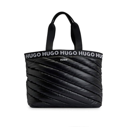 Front - Hugo Becky Puffy Tote Bag