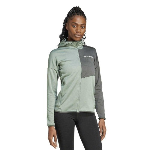 Front - Adidas Womens/Ladies Terrex Xperior Climawarm Lightweight Jacket