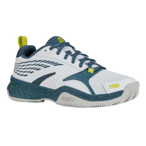 Front - K-Swiss Mens SpeedEx Synthetic Leather Tennis Padel Shoes