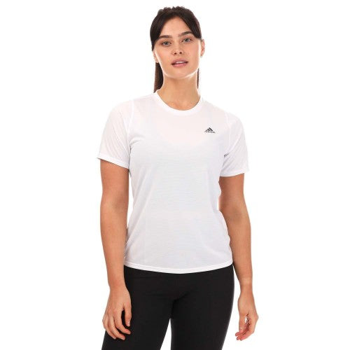 Front - Adidas Womens/Ladies Run Icon Running T-Shirt