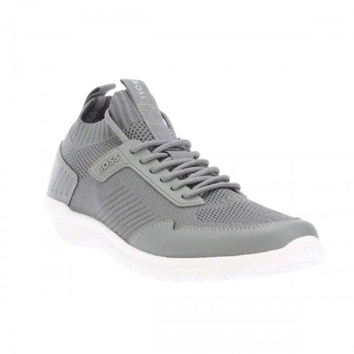 Front - Boss Mens Extreme Suede Running Trainers