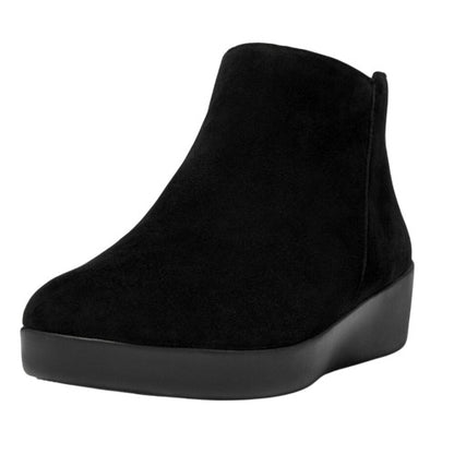Front - Fit Flop Womens/Ladies Sumi Suede Ankle Boots