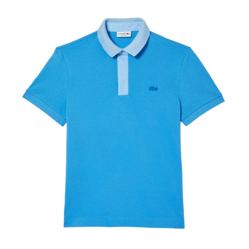 Front - Lacoste Mens Smart Paris Mini Pique Polo Shirt