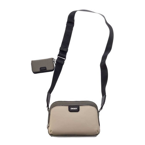 Front - DKNY Caiden Logo Cross Body Camera Bag