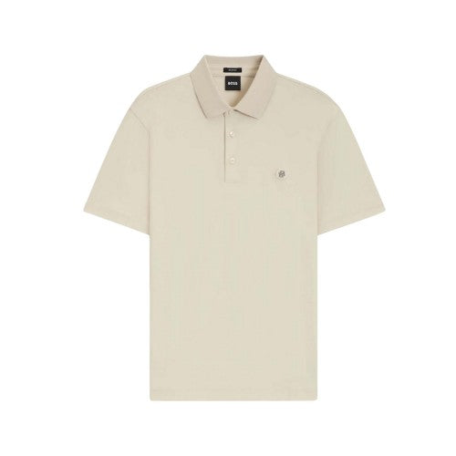 Front - Boss Mens C-Parris Monogram Polo Shirt