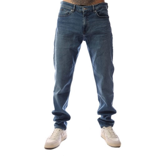 Front - Boss Mens H-Re.Maine Slim Jeans