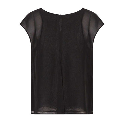 Front - Emporio Armani Womens/Ladies Plain Top