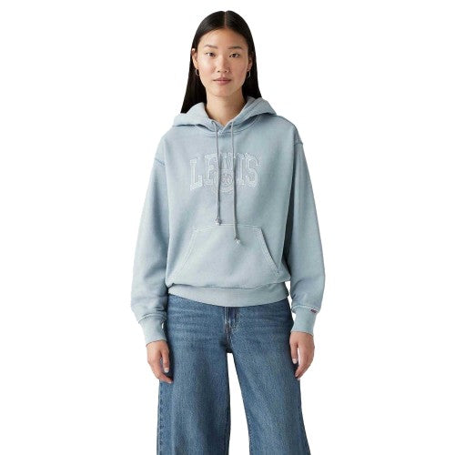 Front - Levis Womens/Ladies Heritage Graphic Hoodie
