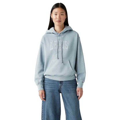 Front - Levis Womens/Ladies Heritage Graphic Hoodie
