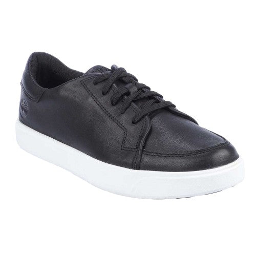 Front - Timberland Mens Emerson Street Leather Trainers