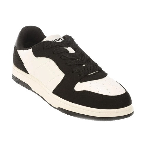 Front - Hugo Boss Womens/Ladies Hadrian Tennis Trainers