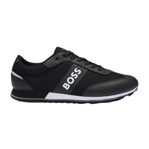 Front - Boss Mens Mesh Parkour Trainers