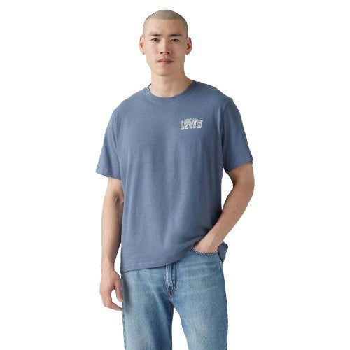 Front - Levis Mens Logo Relaxed Fit T-Shirt