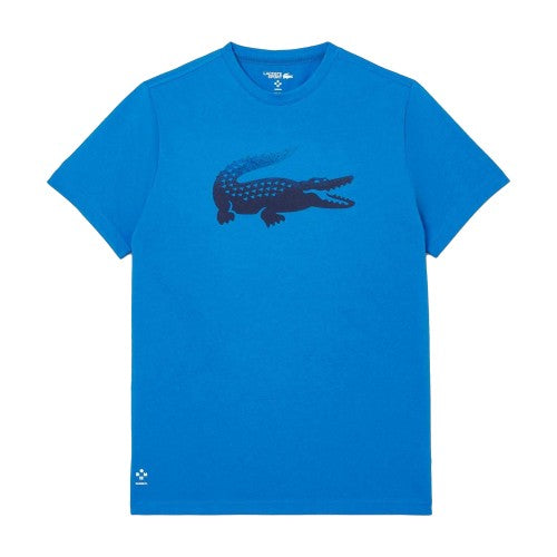 Front - Lacoste Mens Tennis X Daniil Medvedev T-Shirt