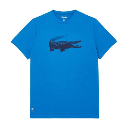 Front - Lacoste Mens Tennis X Daniil Medvedev T-Shirt
