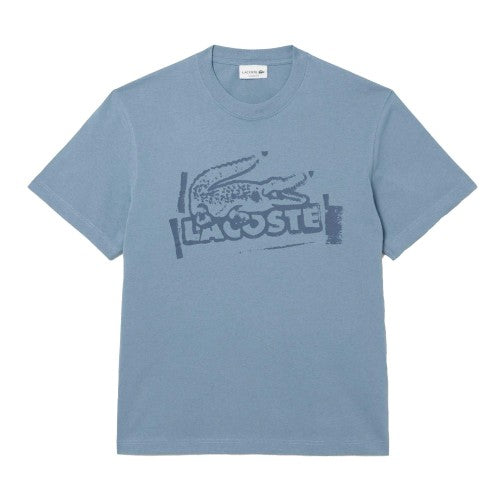 Front - Lacoste Mens Organic Cotton T-Shirt