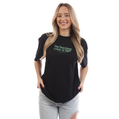 Front - Off White Womens/Ladies Best Ideas Come T-Shirt