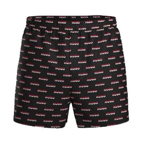 Front - Hugo Mens Logo Printed Pyjama Bottoms