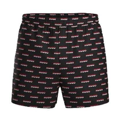Front - Hugo Mens Logo Printed Pyjama Bottoms