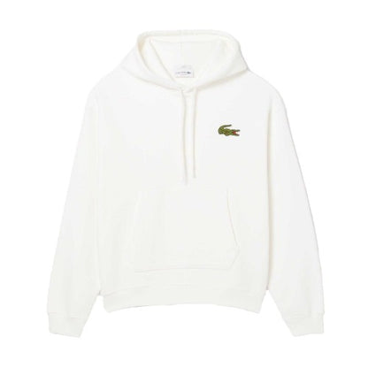 Front - Lacoste Unisex Adult Badge Loose Hoodie