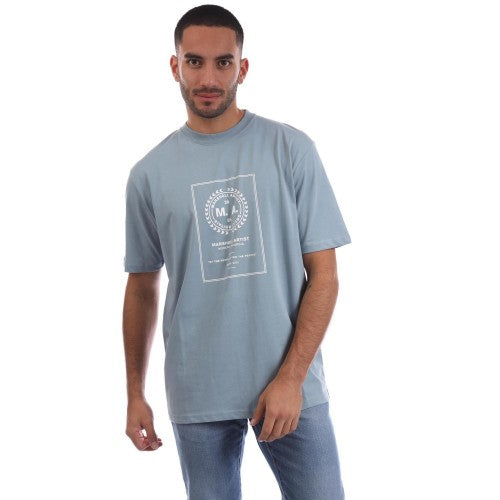 Front - Marshall Artist Mens Cartellino T-Shirt