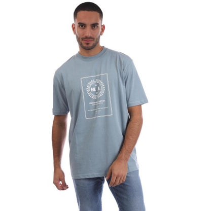 Front - Marshall Artist Mens Cartellino T-Shirt