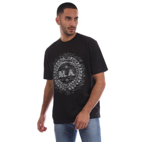 Front - Marshall Artist Mens Tekk Fusion T-Shirt