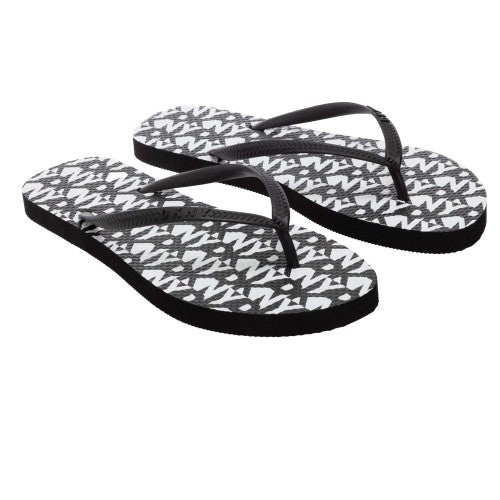 Front - DKNY Womens/Ladies Susan Flip Flops