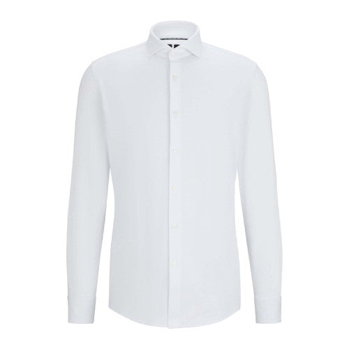 Front - Boss Mens P-Hank Spread Collar Slim Shirt
