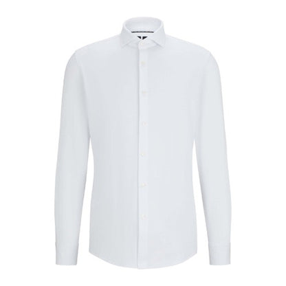 Front - Boss Mens P-Hank Spread Collar Slim Shirt