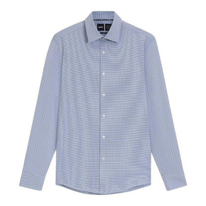 Front - Boss Mens P-Hank Kent Collar Slim Shirt