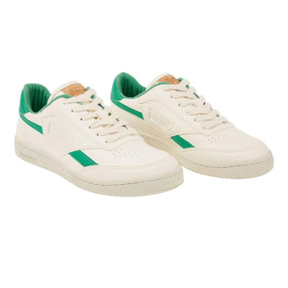 Front - Saye Mens Modelo 89 Vegan Leather Trainers