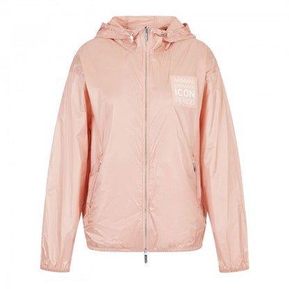 Front - Armani Exchange Womens/Ladies Hooded Jacket