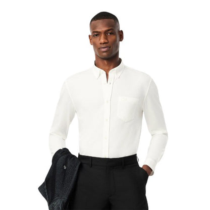 Front - Lacoste Mens Cotton Regular Shirt
