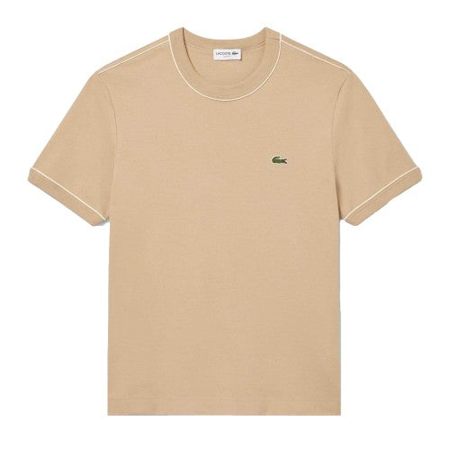 Front - Lacoste Mens Interlock Slim T-Shirt