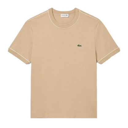 Front - Lacoste Mens Interlock Slim T-Shirt